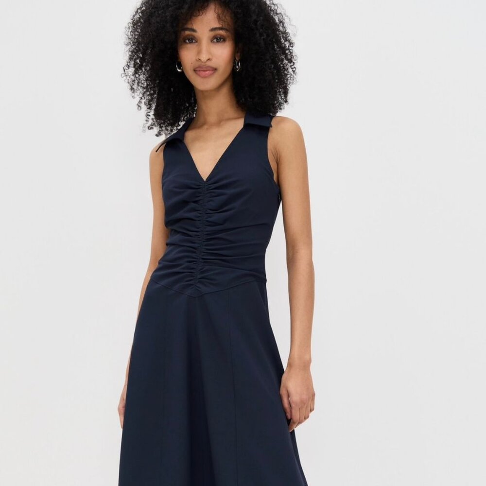 Cinq à Sept Kilda Dress – Navy – Size 14 – NWT - Picture 2 of 5